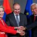 European leaders converge on Armenia as Russia looks onTwo European summits are being held in a country long considered Russia's closest ally in the region.14 hrs agoEurope