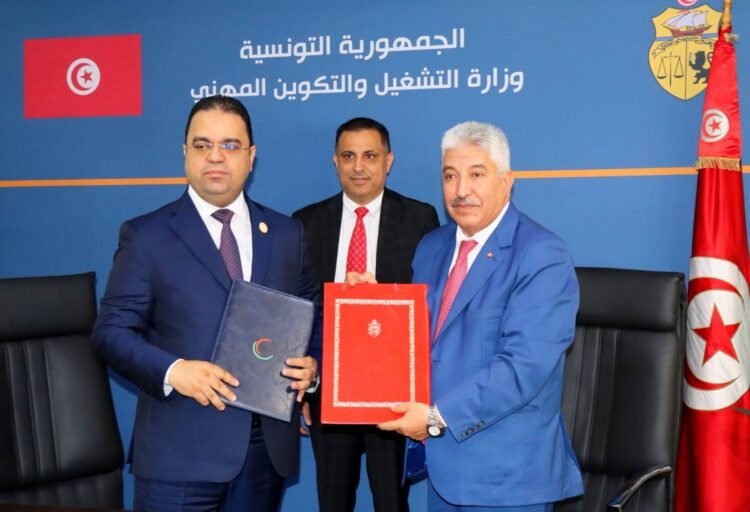 Libya, Tunisia sign labour and training cooperation agreement
