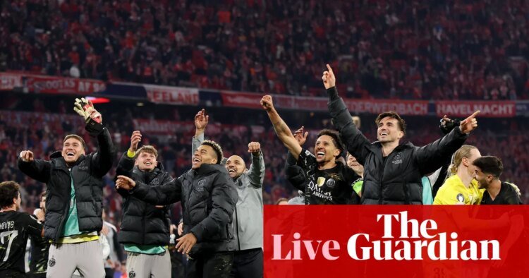 Bayern Munich 1-1 Paris Saint-Germain (agg: 5-6): Champions League semi-final, second leg – as it happened | Champions League