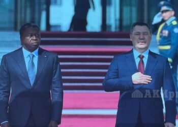 The Chairman of the Council of Ministers of Togo arrived at Yntymak Ordo