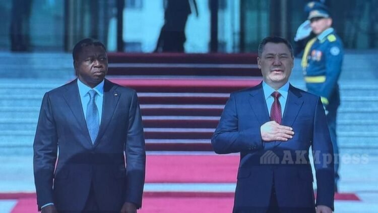 The Chairman of the Council of Ministers of Togo arrived at Yntymak Ordo