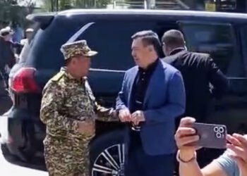 The President’s motorcade stopped at the largest rice market in Batken – people’s reaction