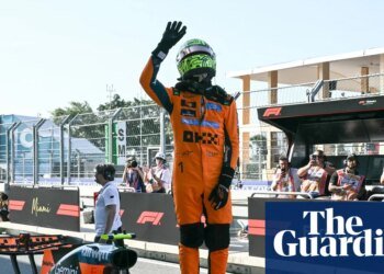 Lando Norris takes Miami GP sprint pole as lightning fears loom over F1 return | Formula One 2026