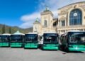 Azerbaijan presented Ukraine with 5 passenger buses