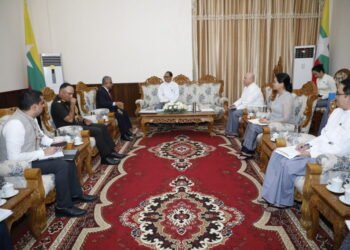 MoFA Union Minister receives Indian Ambassador to Myanmar