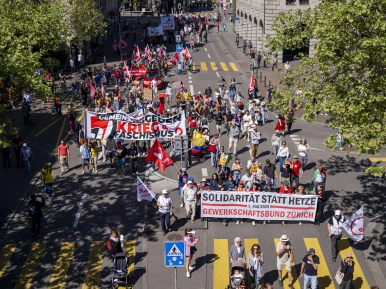 Swiss May 1 demos planned at 50 locations