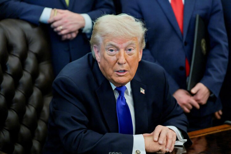 Trump said “probably”: He was asked if he would consider withdrawing American troops from Italy and Spain
