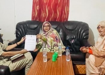 The Secretary General of the National Union of Sahrawi Women holds a meeting with the Minister of the Occupied Territories and Communities