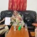 The Secretary General of the National Union of Sahrawi Women holds a meeting with the Minister of the Occupied Territories and Communities