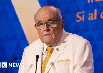 Rudy Giuliani in critical condition in hospitalThe long-time champion of Trump and former New York mayor is in hospital, according to his spokesman.4 hrs agoUS & Canada