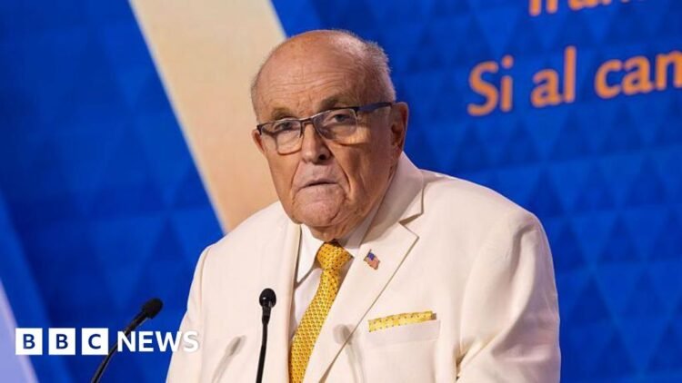 Rudy Giuliani in critical condition in hospitalThe long-time champion of Trump and former New York mayor is in hospital, according to his spokesman.4 hrs agoUS & Canada
