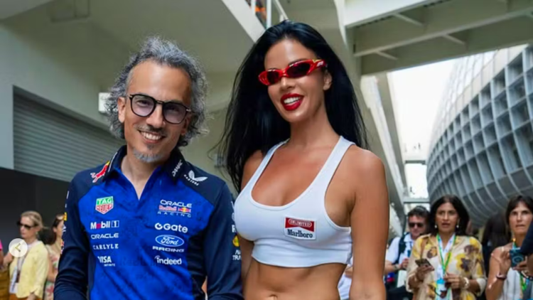Ivana Knoll at Formula 1 in Miami: Cameraman leaves experts standing