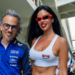 Ivana Knoll at Formula 1 in Miami: Cameraman leaves experts standing