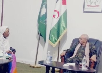 President Brahim Ghali receives Tanzanian delegation participating in 50th anniversary celebrations of proclamation of Sahrawi Republic