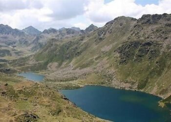 Rescued three hikers in the lakes of Tristaina