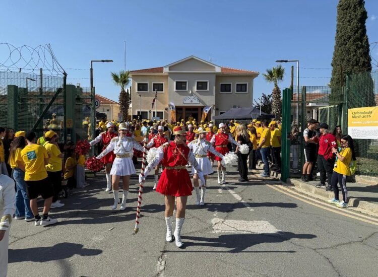 March of Christodoula British Bases: €16,000 from Police