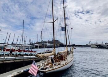 Historic yacht departs Monaco on three-year Mediterranean mission – NEWS.MC