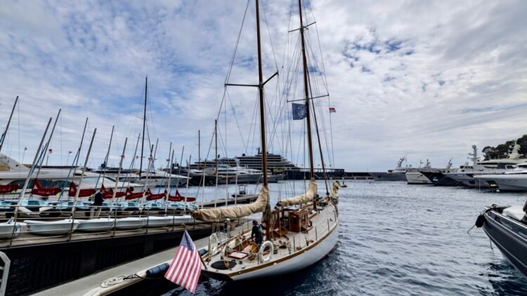 Historic yacht departs Monaco on three-year Mediterranean mission – NEWS.MC