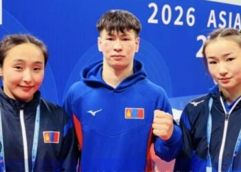 Mongolia Wins Two Golds on Opening Day of Asian Judo Championships
