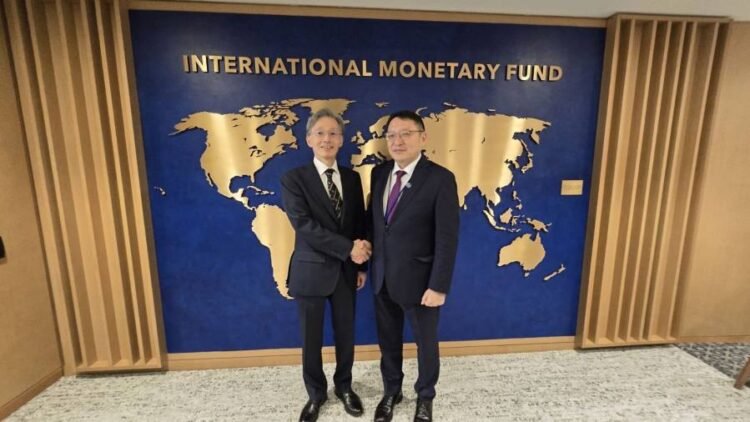 Governor of the Bank of Mongolia Narantsogt Sanjaa Participates in the IMF – World Bank Spring Meetings