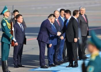 President Khurelsukh Arrives in Kazakhstan for State Visit