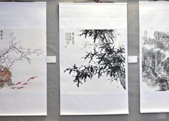 Calligraphy, Art Exhibition Opens for International Chinese Language Day