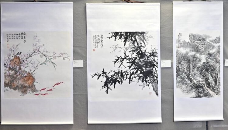 Calligraphy, Art Exhibition Opens for International Chinese Language Day