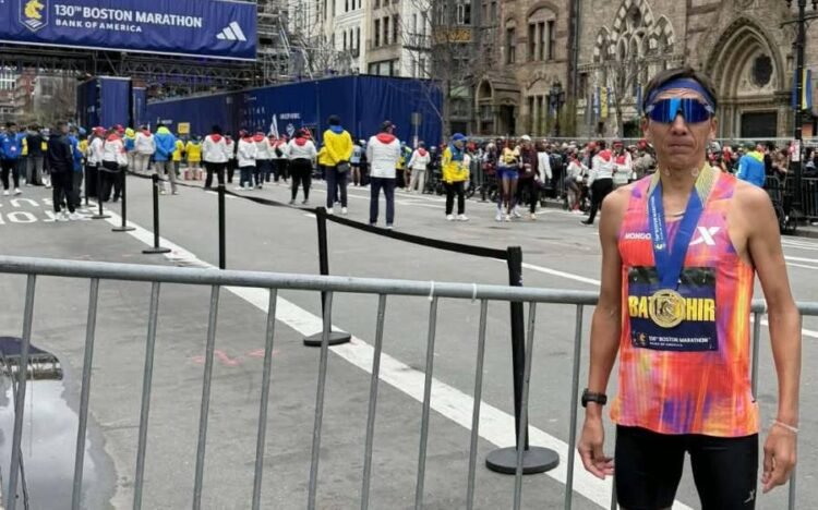 Honored Athlete Ser-Od Bat-Ochir Finishes 54th at Boston Marathon