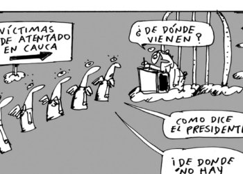 Mil cartoon from April 29: From Colombia