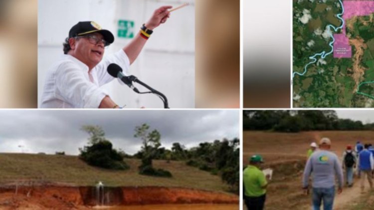 Mining title given by the President does not border the Rifles battalion, but it is in the area and there are complaints about illegal mining