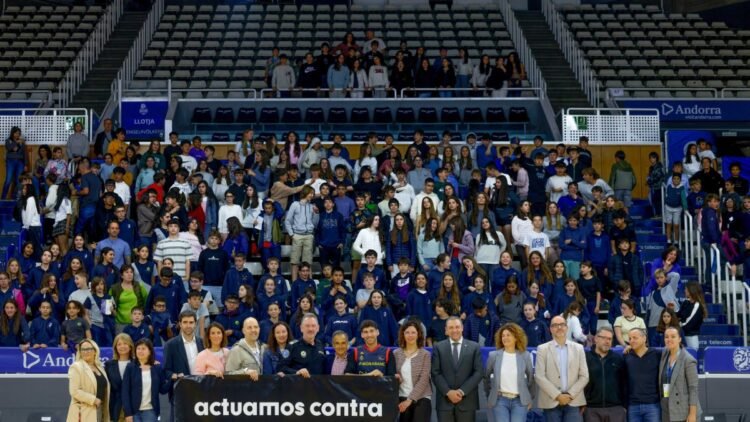 MoraBanc Andorra is organizing a school bullying awareness day at the Toni Martí pavilion