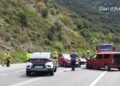 The N-145 between Andorra and La Seu is closed due to an accident between two vehicles