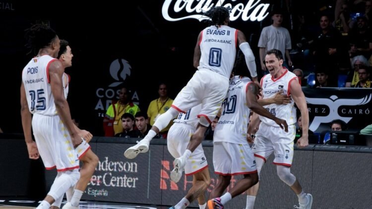 Despite MoraBanc Andorra’s victory in Tenerife, the team is still in relegation positions but is catching some air in the final stretch of the season