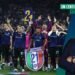 One centimeter at a time by Paolo Condò | Inter with arms raised