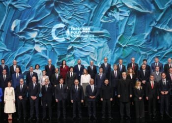Xavier Espot, Head of Government of Andorra, participates in the 8th summit of the European Political Community in Yerevan