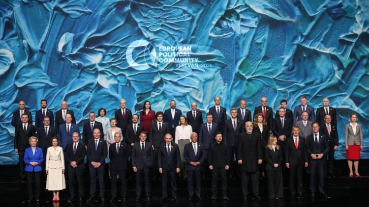 Xavier Espot, Head of Government of Andorra, participates in the 8th summit of the European Political Community in Yerevan