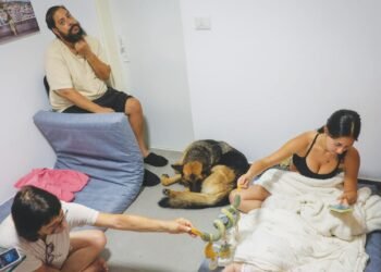Life under sirens: Israeli families cope in safe rooms