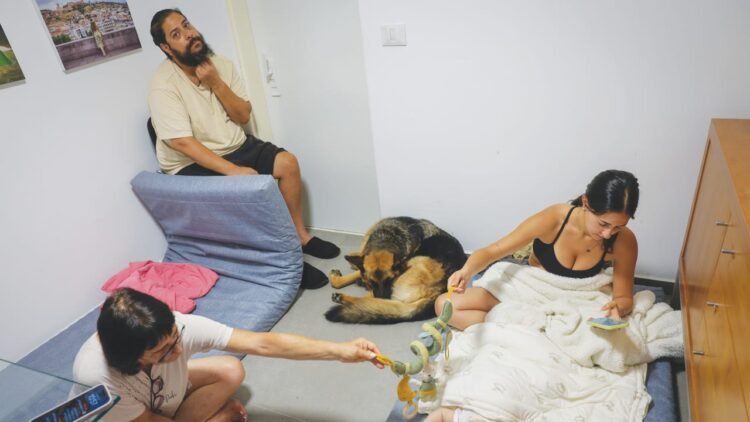 Life under sirens: Israeli families cope in safe rooms