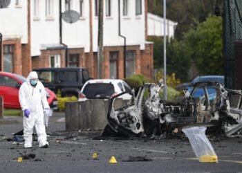 Man over suspected involvement in New IRA car bombing