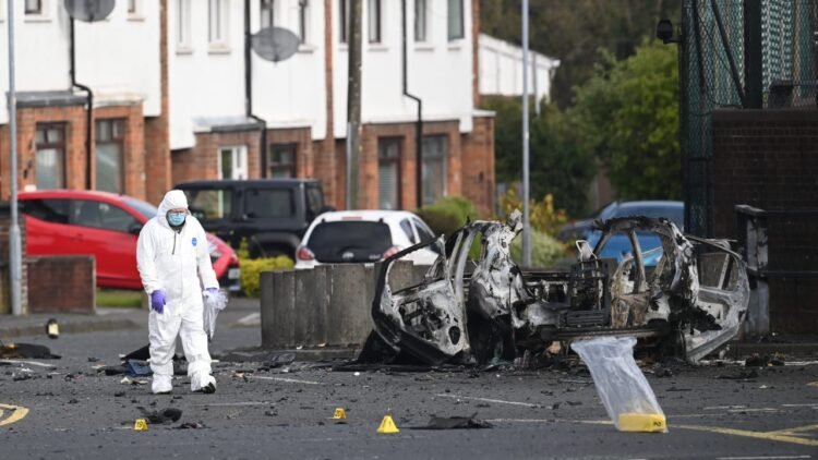Man over suspected involvement in New IRA car bombing