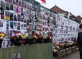 Golders Green memorial wall set on fire, police open investigation