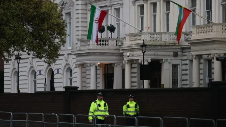 UK summons Iranian ambassador over embassy’s ‘unacceptable’ social media
