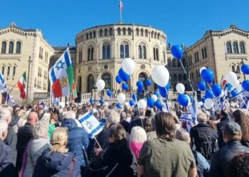 Oslo Independence Day event marred by anti-Israel protesters’ chants