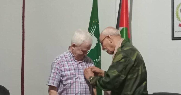 President Brahim Ghali awards Medal of Republic to supporters of Sahrawi cause