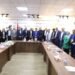A meeting discusses cooperation between vocational training and the Union of Charitable Societies