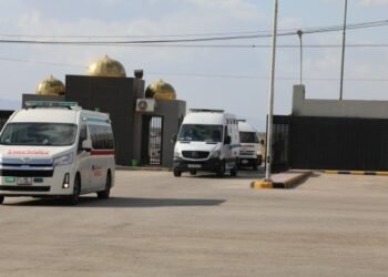 The armed forces evacuate the 27th batch of sick children from Gaza for treatment