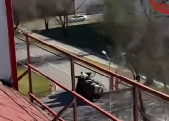 A car overturns in Jaunmārupe – nra.lv