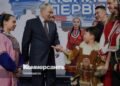Putin and Medvedev completed the Knowledge Marathon. The First