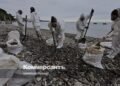 In Tuapse, the consequences of fires at the oil refinery and terminal are being eliminated