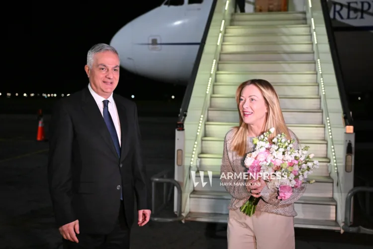 The Prime Minister of Italy arrived in Yerevan – ARMENPRESS Armenian News Agency